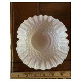 Scalloped edge bowl
