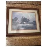 Framed Windberg print