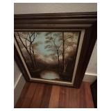 Framed Oil painting