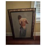 Framed Back of Woman-signed?