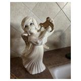 Glazed Angel with harp