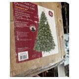 GE lighted Christmas tree in a box