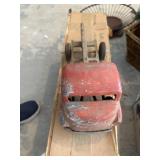 Vintage childs metal truck