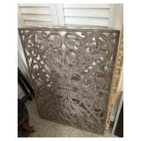 Large metal wall art
