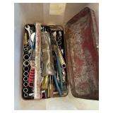 Toolbox with contents