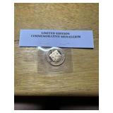 Limited Edition Commenorative Medallion