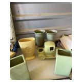 Misc glazed pottery