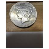 1922 US Peace silver dollar
