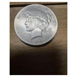 1922 Peace Silver dollar