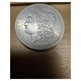 1891 US Silver Morgan dollar