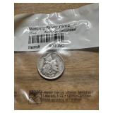 1945 US Silver Mercury dime