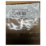 1945 US Silver Mercury dime