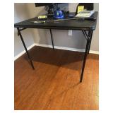 Folding card table only