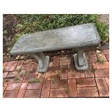 Cement bench