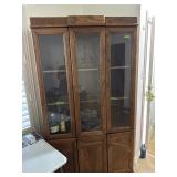 Oak China cabinet