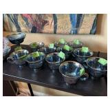 Misc Blue Carnival glassware