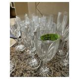 Waterford set of  8 glasses