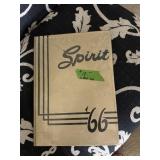 1966 Waco Tx Spirit yearbook