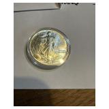 1986 Uncirculated US Silver Liberty