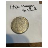 1886 US Silver Morgan