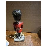 Handpainted Pewter? Brittish soldier figurine
