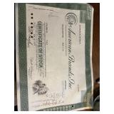 American Brand Inc Certificate of Stock