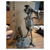 Handcrafted Iron Golfer