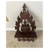 Antique wooden wall decor