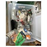 Misc garage drawer contents