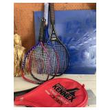 MIsc game rackets, etc