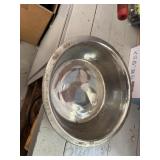 Large stainless bowl