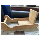 Wooden sleigh