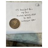 US Braided Hair Large cent unknown year