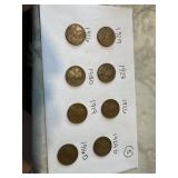 Misc lot of Wheat pennies