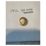 1912 US Barber dime