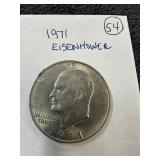 1971 Eisenhower dollar