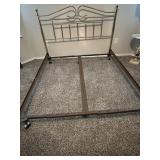 Metal bed frame