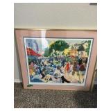 Cafe Fouquets by LeRoy Neiman