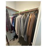 Misc contents of Master closet-mens clothes