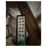 Set of misc stud birthstone earrings, plus clipons