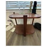Small wooden drink table