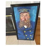 36" Handpainted Sailor