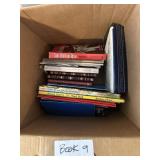 Box 9 misc books
