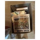 Box of misc books