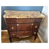 Marble Top 3 Drawer French Louis XVI (LIKE)chest