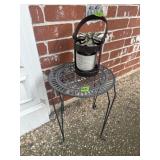 Metal outdoor table
