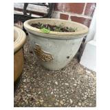 Misc glazed planters