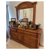 Pine Dresser w/mirror