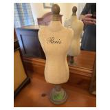 Dress form style, jewelry display