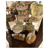 Misc contents of curio cabinet